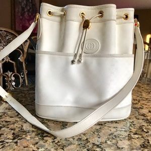 GUCCI CROSSBODY WHITE LOGO BAG